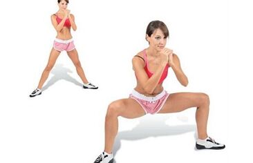 Can squat down with varicose veins